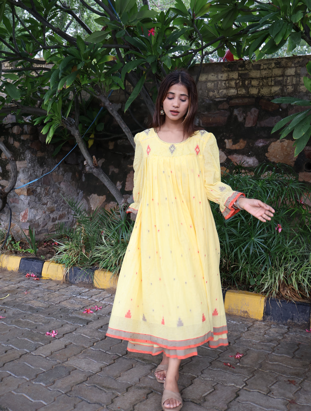 Yellow dress