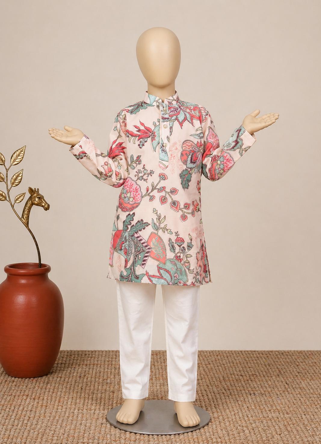 Boys Kurta Set for Ethnic Day and Cultural Celebrations