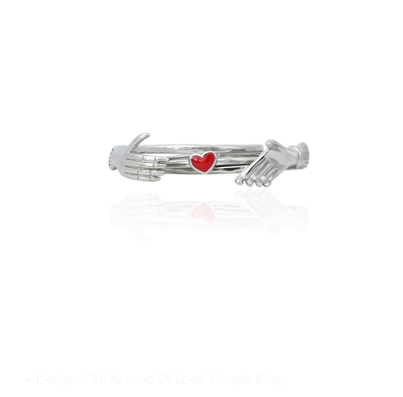 92.5 Silver Love Ring