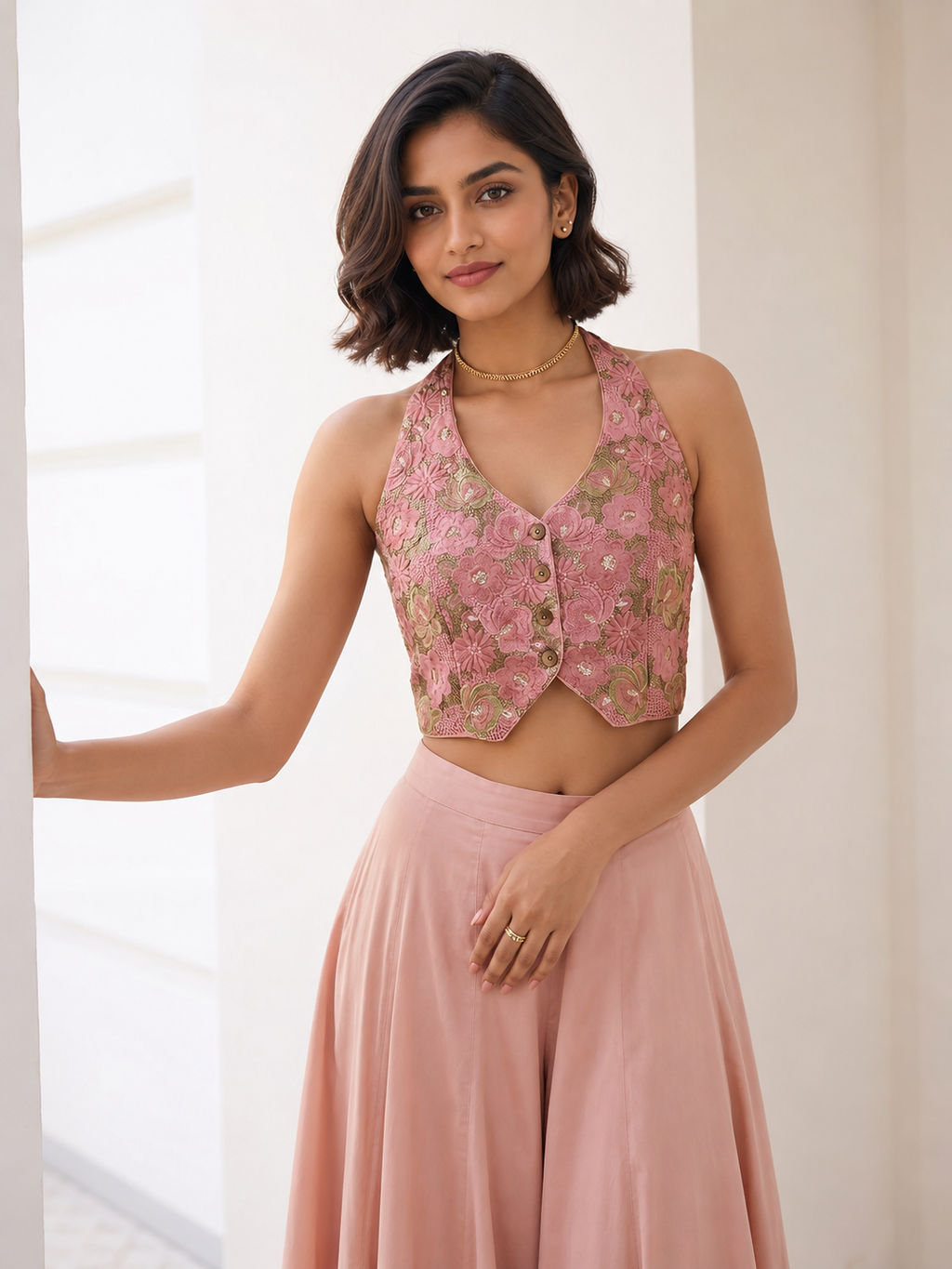 Silk Palazzo Co-Ord Set