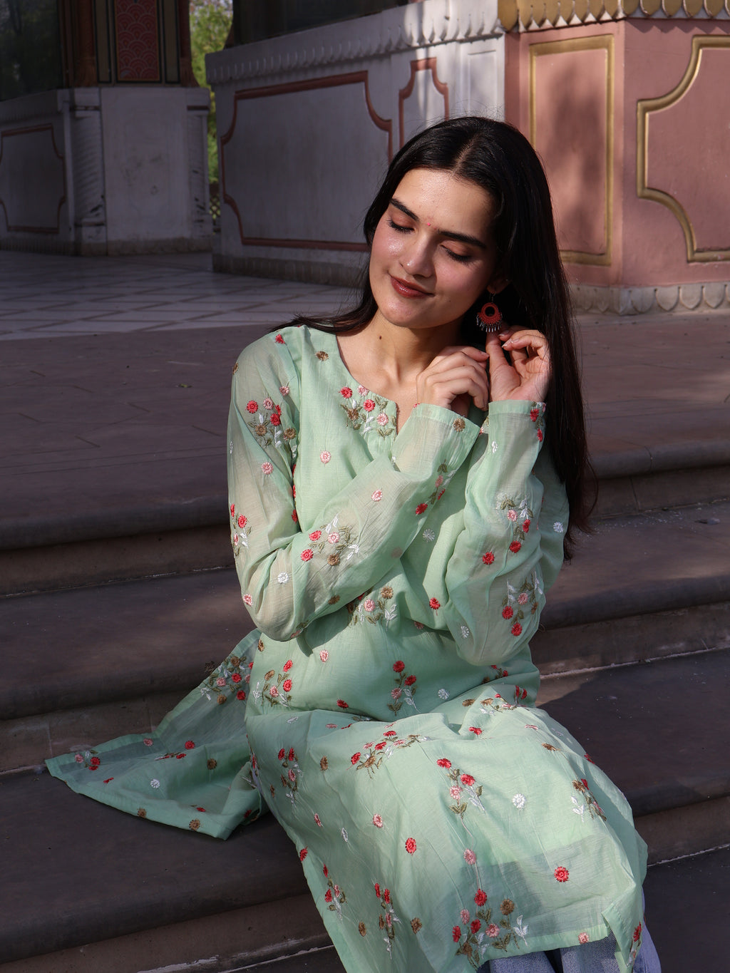 Chanderi Kurta