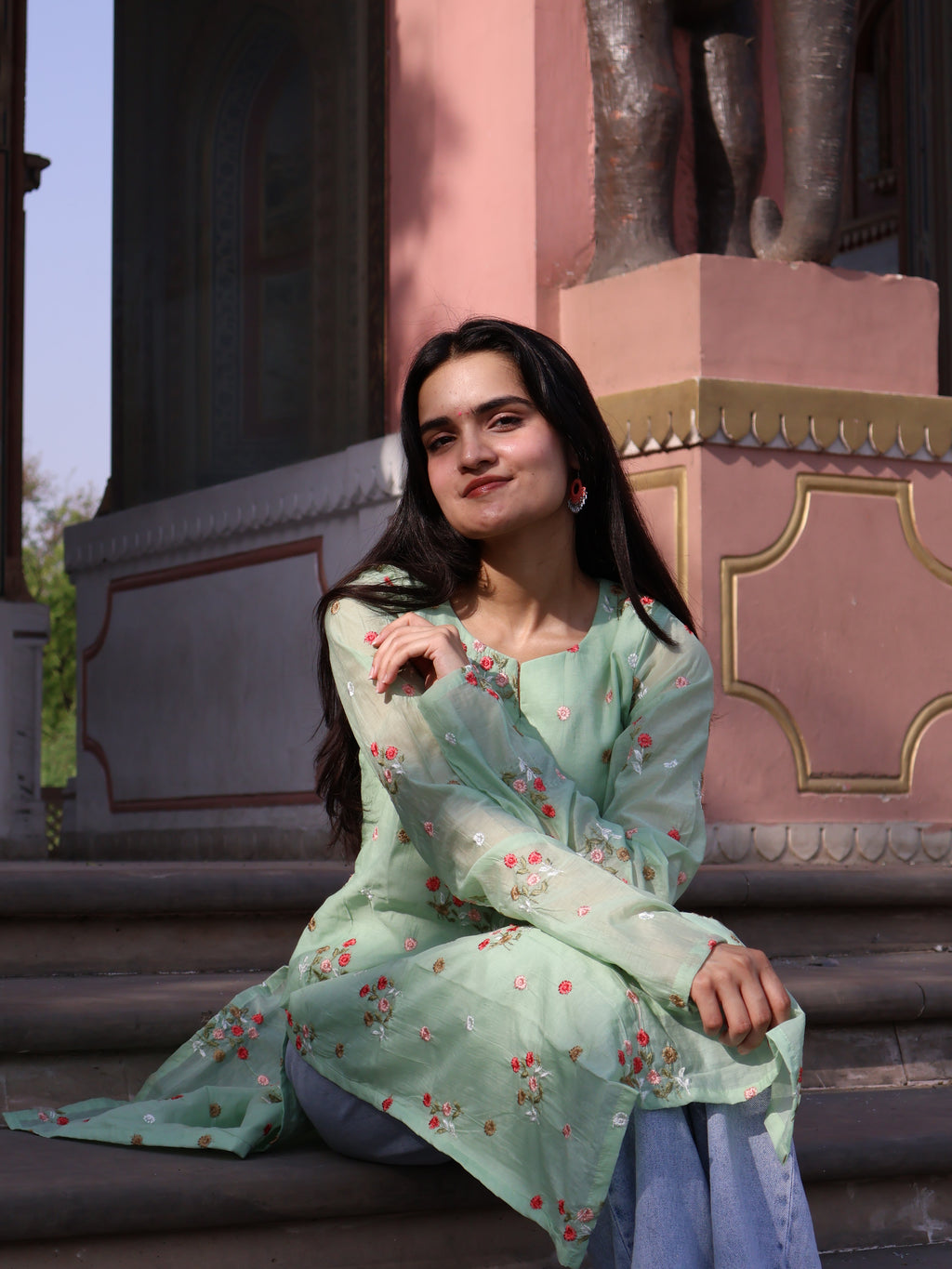 Chanderi Kurta