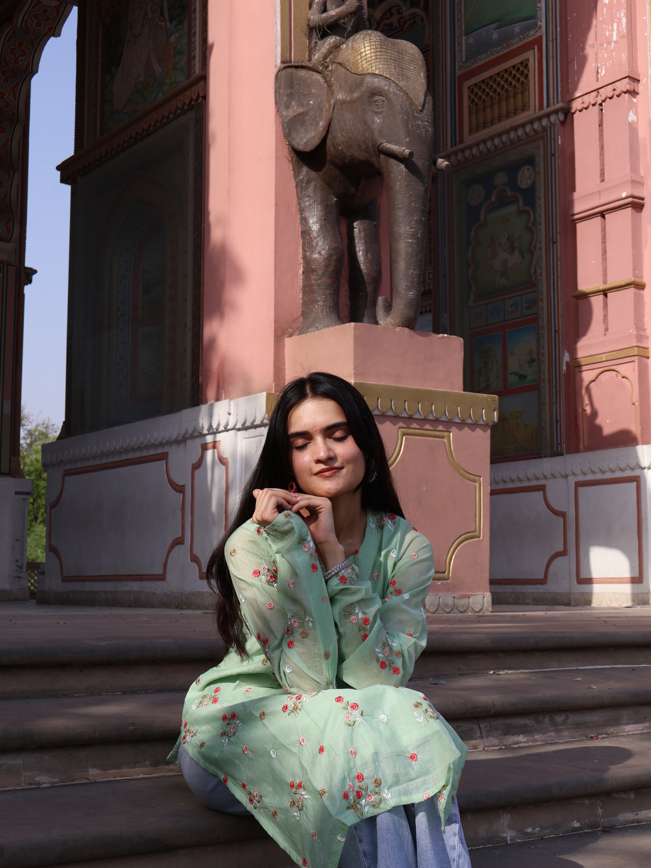 Chanderi Kurta
