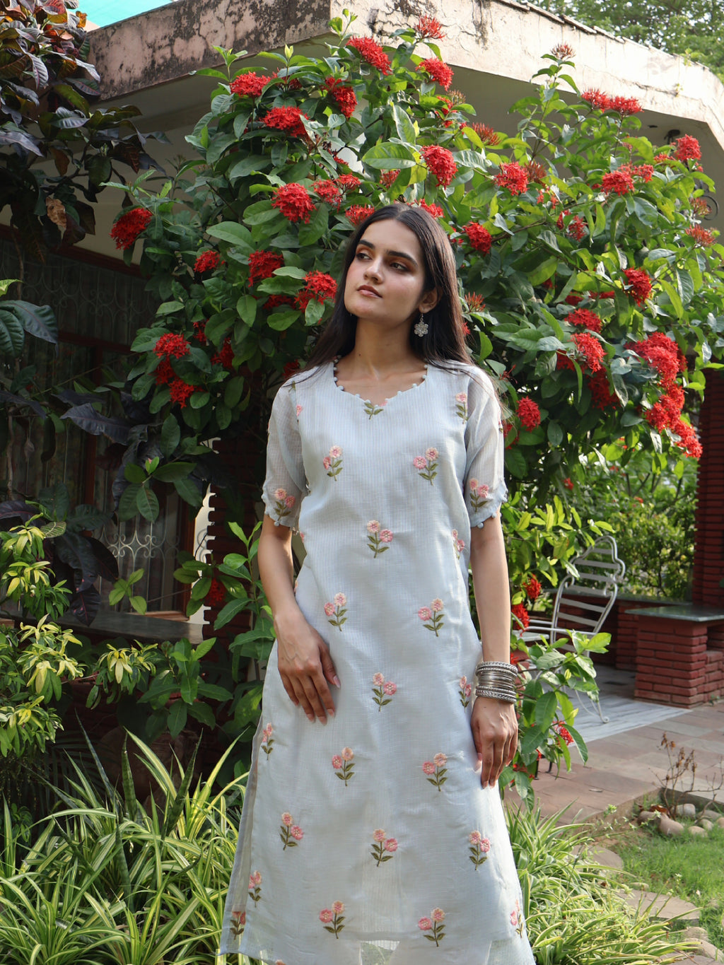 Grey Kota Kurti
