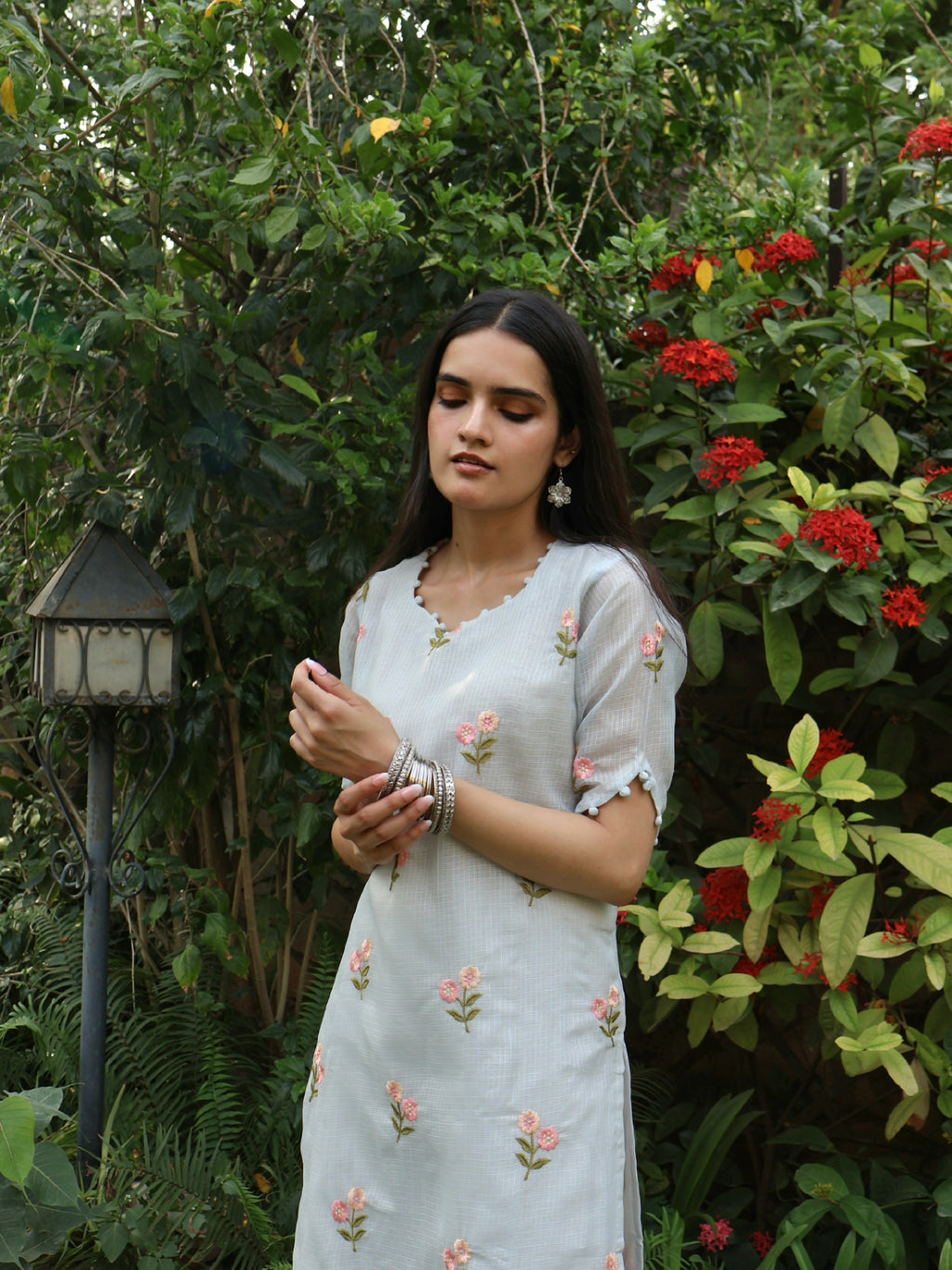 Grey Kota Kurti