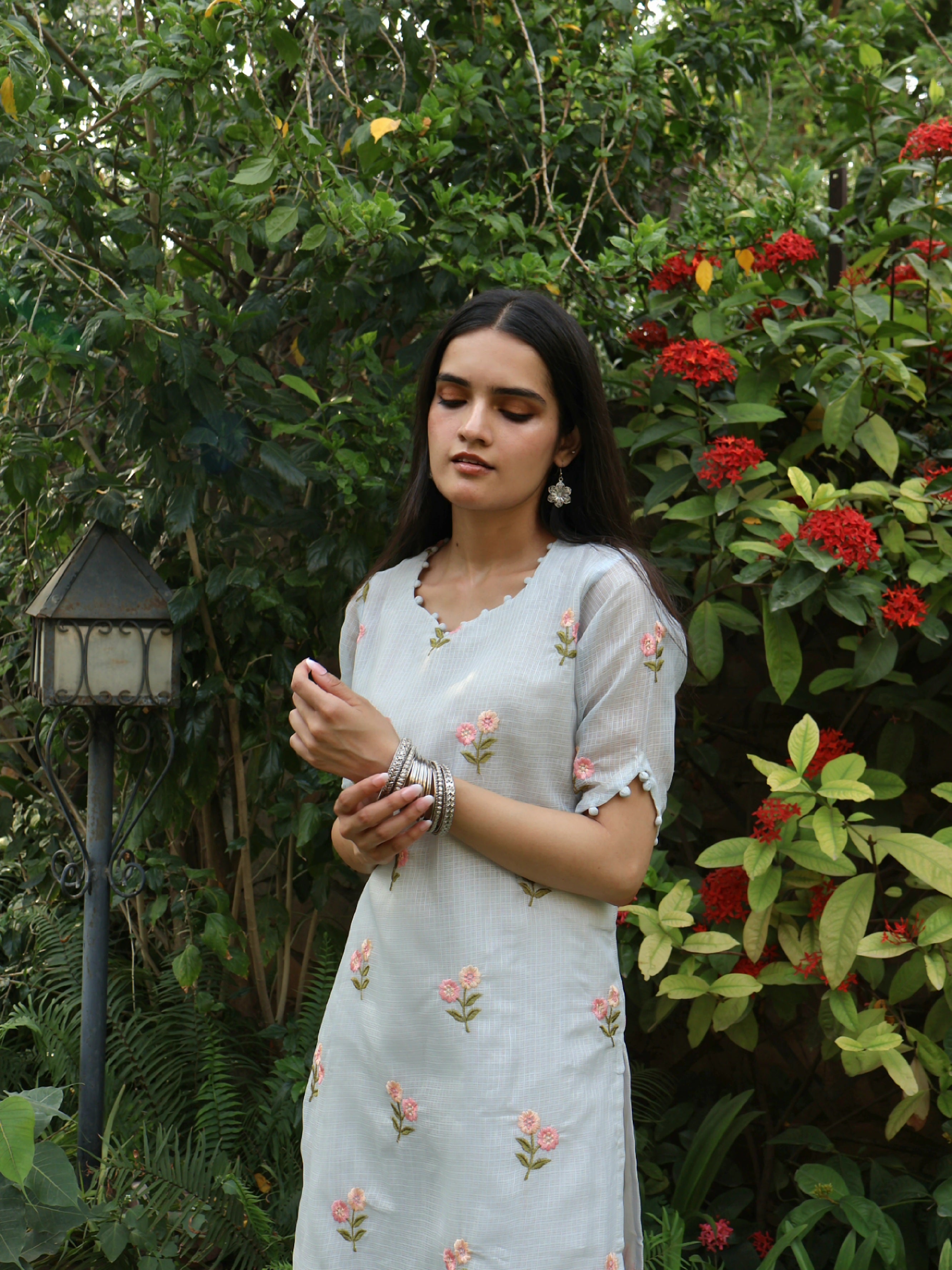 Grey Kota Kurti