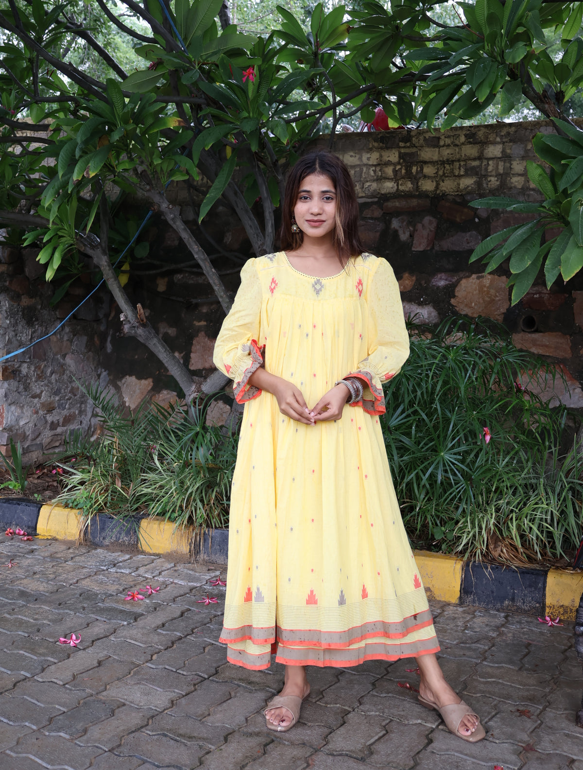 Yellow dress