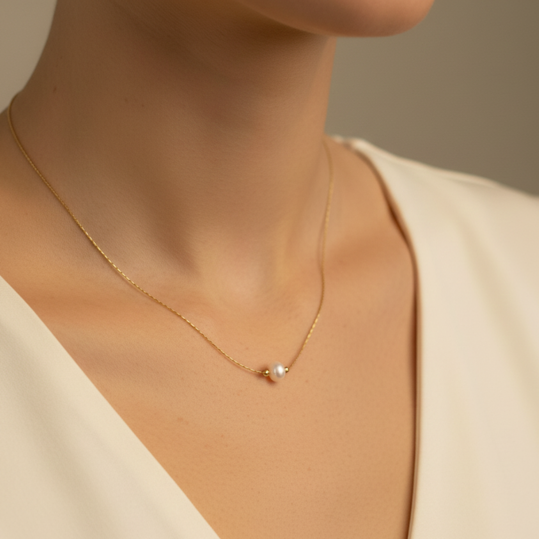 14k Gold Filled Freshwater Pearl Necklace