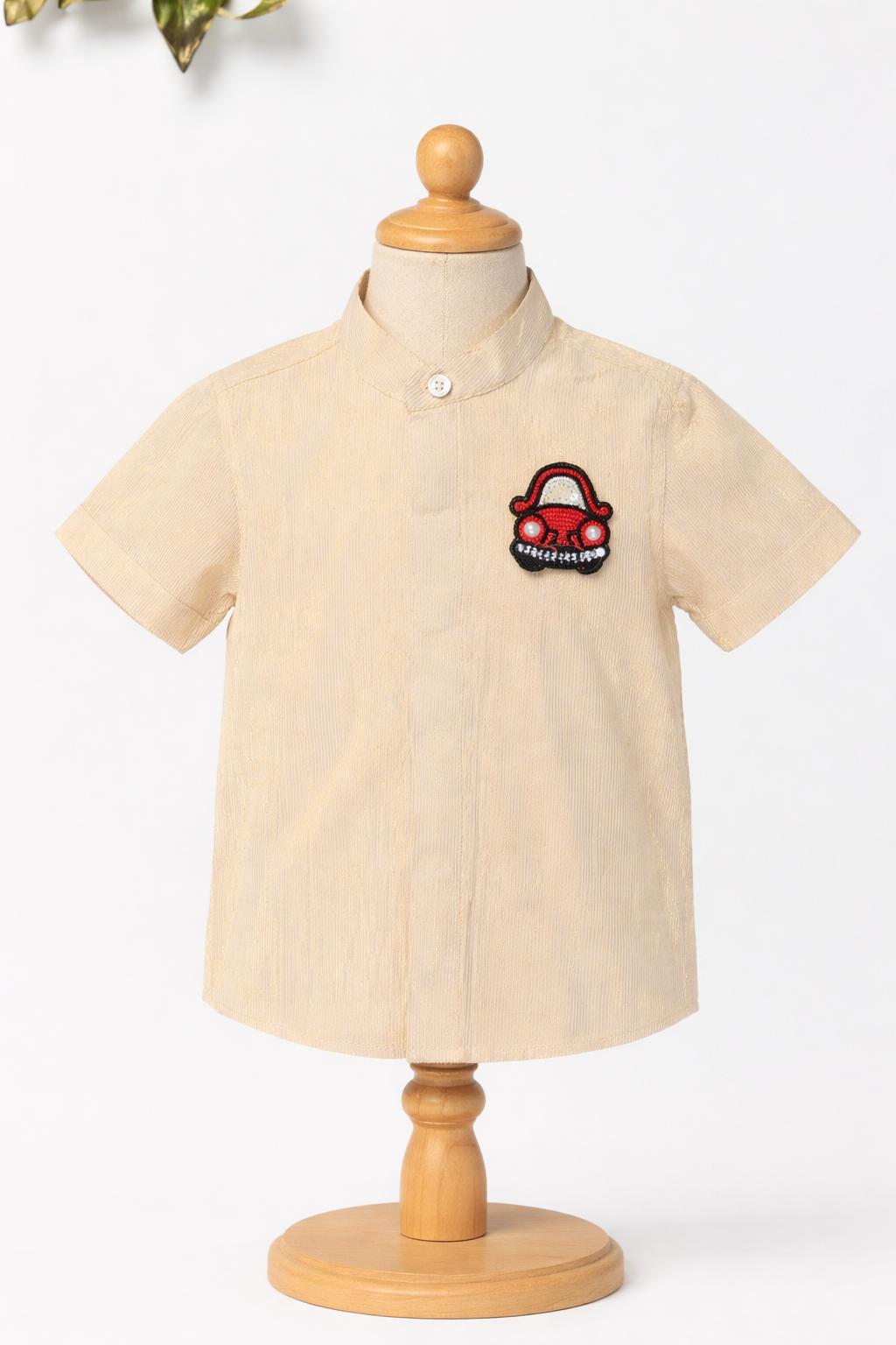 Boys Silk Shirt for Weddings and Traditional Functions