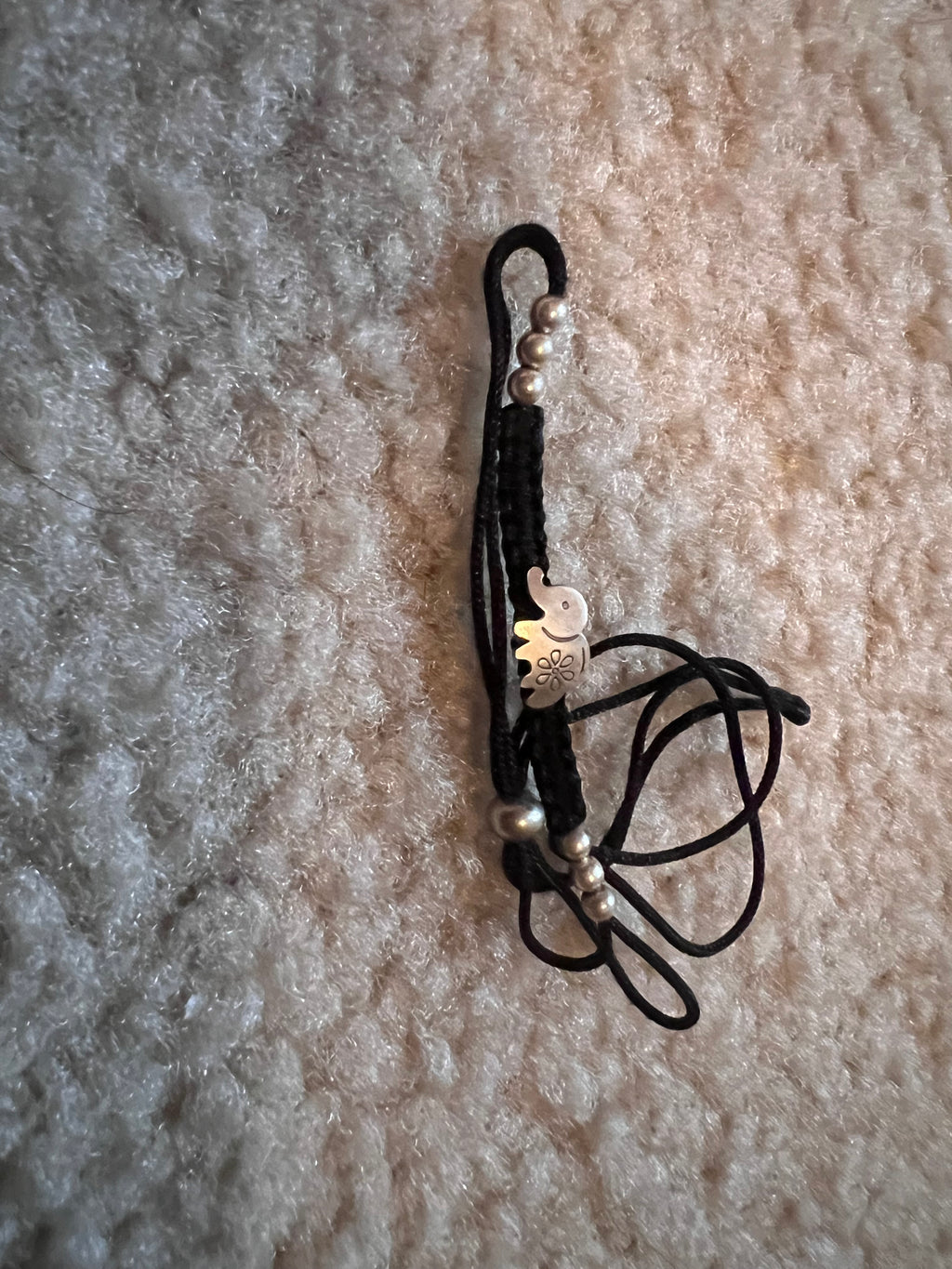 92.5 Silver Black Leg threads