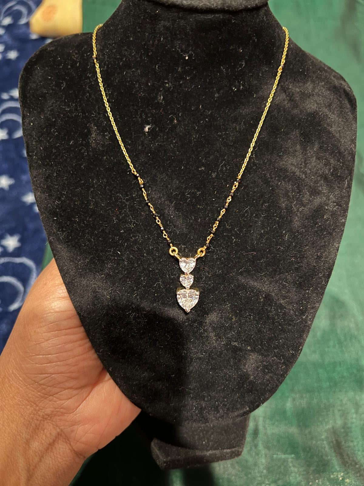 92.5 Silver Short Mangalsutra