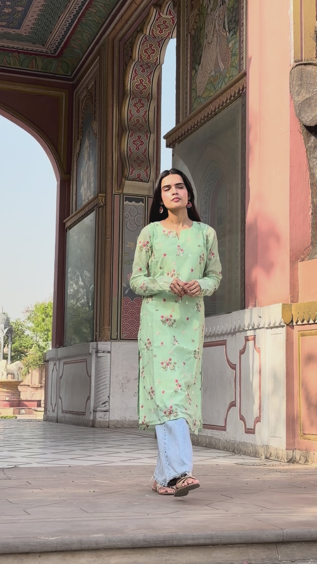 Chanderi Kurta
