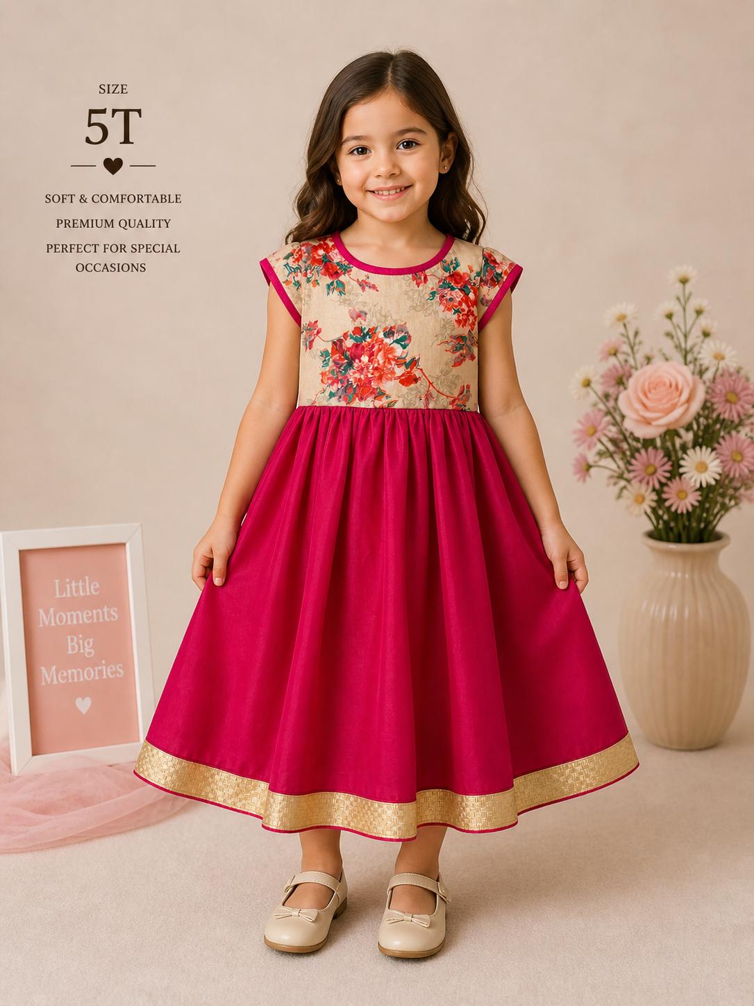 Pre-Owned Gently Used Pink & Floral Outfit